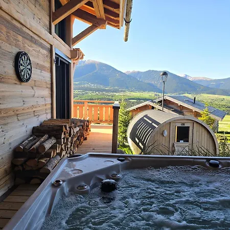 Chalet Aguila - Jacuzzi Et Sauna Panoramique - Vue Spectaculaire Bolquere Pyrenees 2000