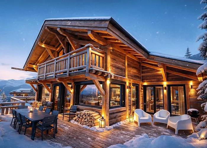 Aguila - Jacuzzi Et Sauna Panoramique - Vue Spectaculaire Шале
